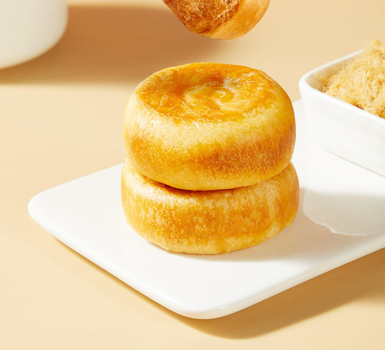 正宗友臣牛可可肉松饼750g营养早餐面包蛋糕点心休闲零食传统小吃 750