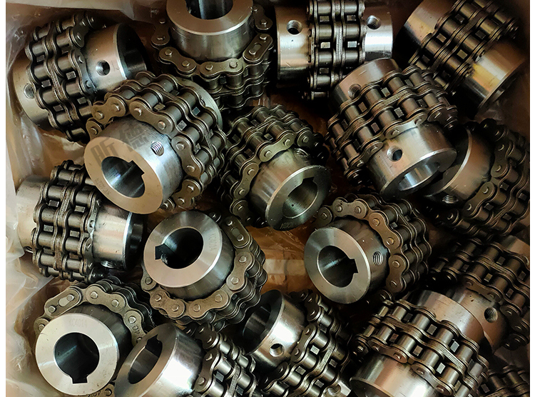 gl12345678910滚子链链条式联轴器带罩壳kc齿轮kc5018链轮连轴器gl5