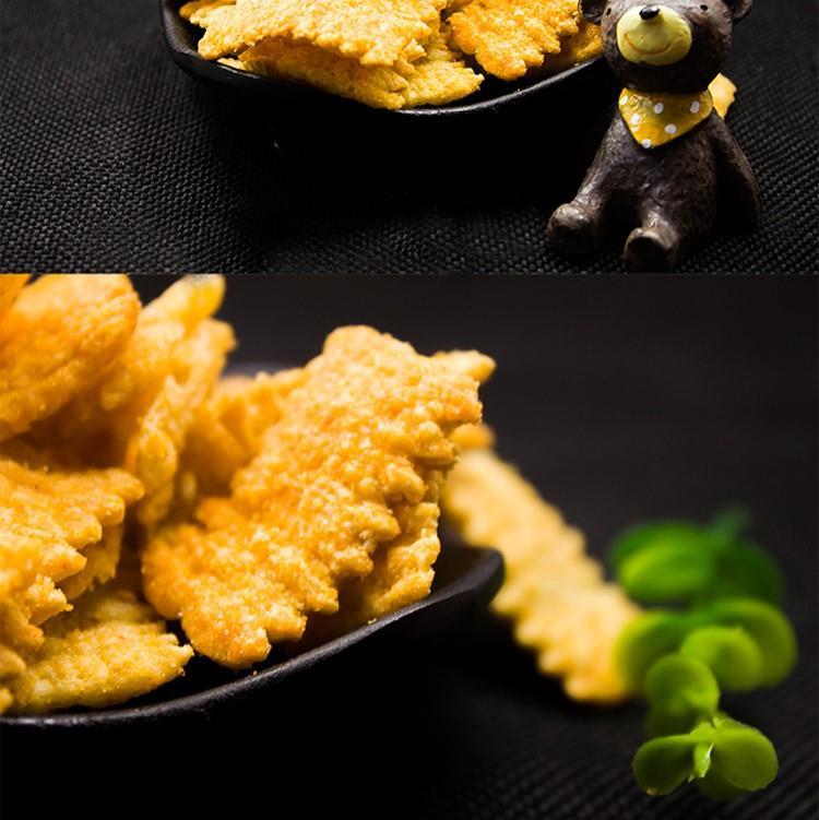 80后怀旧零食小米锅巴天津特产津味狗牙儿锅巴122g休闲食 狗牙锅巴122