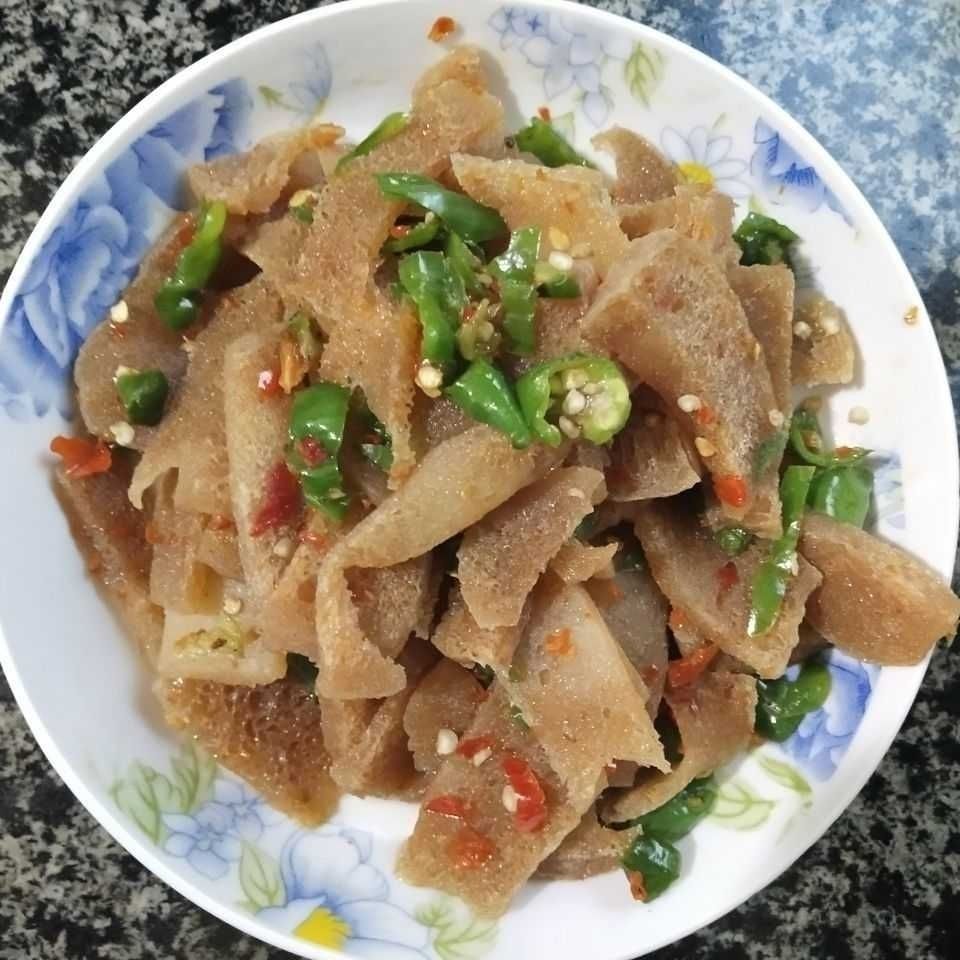 500g湖南新化魔芋豆腐 新鲜磨芋 酒店湘菜馆半成品特色菜 农家特产