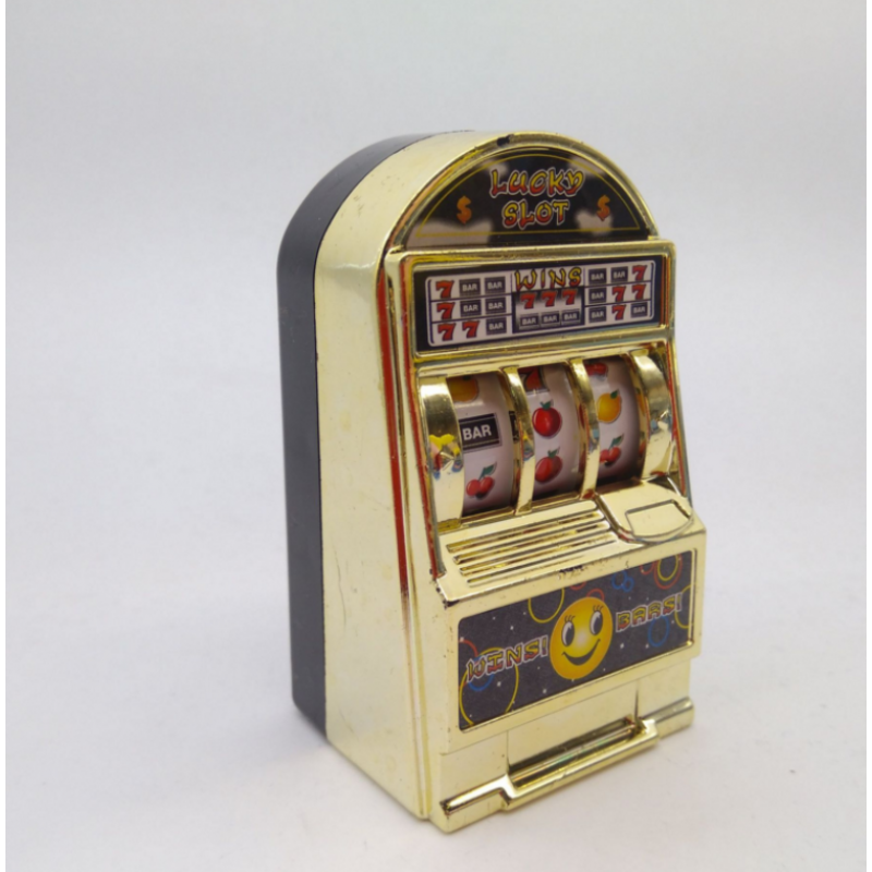 老虎机升级版水果机老虎台式投币小型迷你水果老虎投币游戏机儿童网红