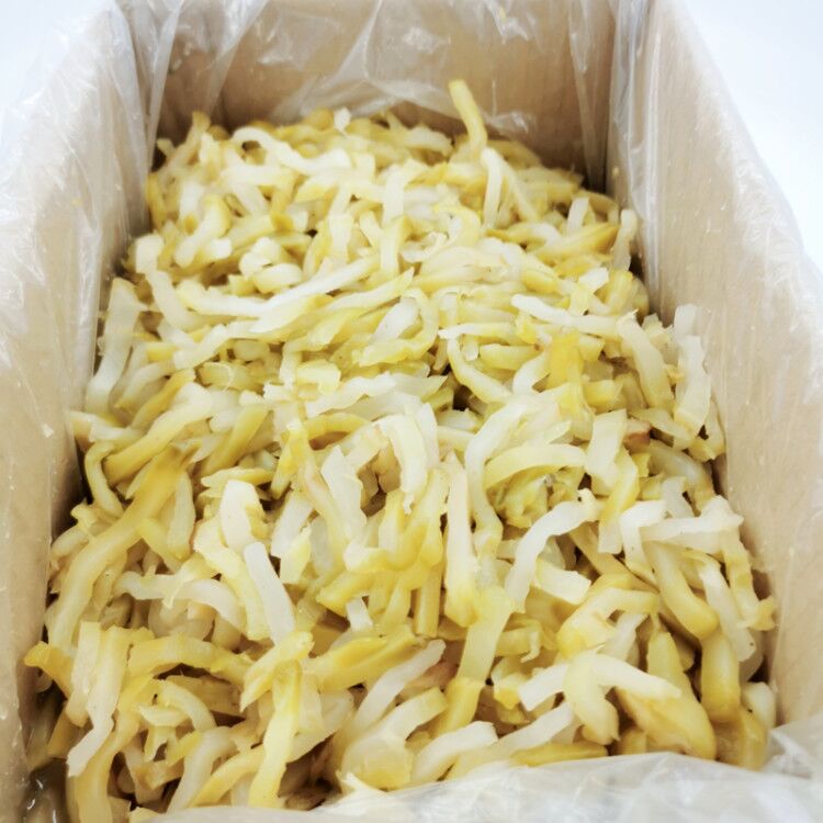 5斤白味榨菜丝原味散装丝咸菜 下饭菜开味菜家庭餐饮饭店 白味榨菜丝5