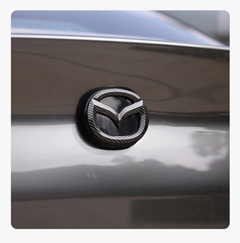 帕斯卡 适用于20-21款次世代马自达3昂克赛拉前后车标改装中网标志