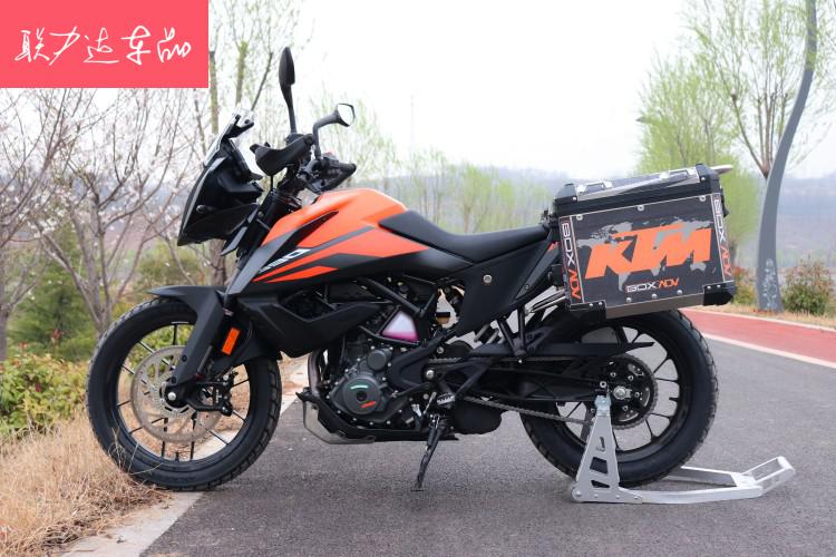 适用于ktm390adv三箱边箱尾箱架改装护杠快拆保护铝合金冒险32边箱45