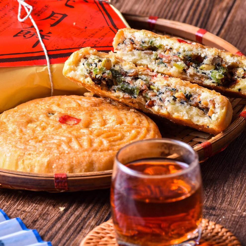 东坡灶物老月饼姜姜好老月饼手工山东诸城特产五仁馅儿时味道中秋