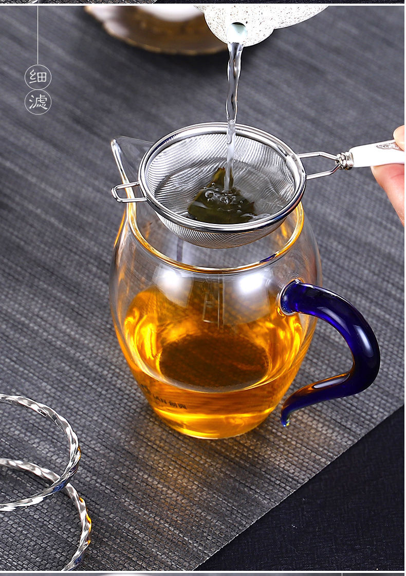 茶漏304不锈钢套装茶叶过滤器家用茶隔茶滤创意茶具配件滤茶器小号
