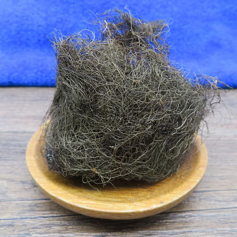 头发七新货中药材黑丝草人头七黑丝带1000克
