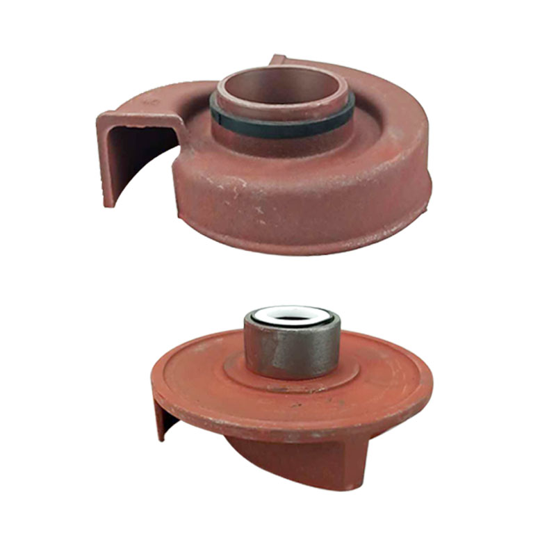 2寸叶轮蜗壳20mm平键3寸4寸农业灌溉自吸泵抽水泵汽抽水机配件小4寸