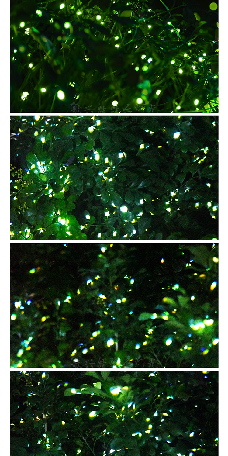 光束灯 新款星空投影灯景区园林室舞光户外萤火虫防水摇头激光灯定制