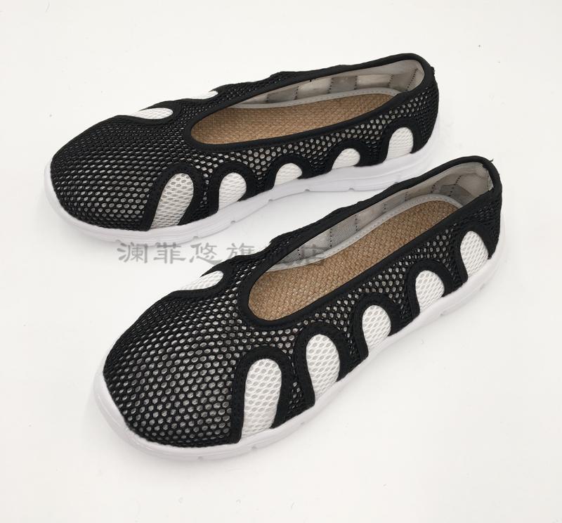 舒适不累脚道士穿道服配的十方鞋超轻减震运动鞋软底女男道教鞋子太极