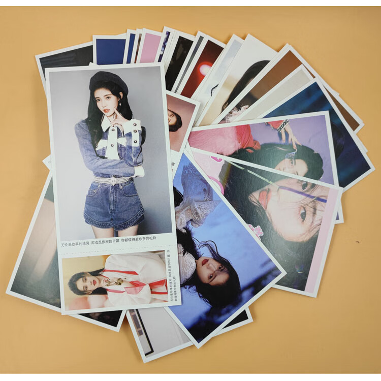 鞠婧祎小卡 鞠婧祎明信片小卡片写真照片套装礼盒书签周边应援 鞠婧祎