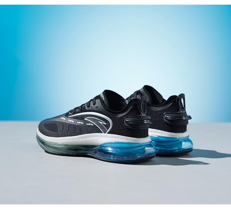 安踏官方bubble泡泡全掌气垫鞋跑步鞋2021秋冬新款网面透气男士运动鞋