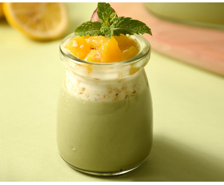 梵蒂威仕布丁杯玻璃焦糖布丁瓶带盖酸奶瓶慕斯果冻杯烤箱用耐高温烘焙