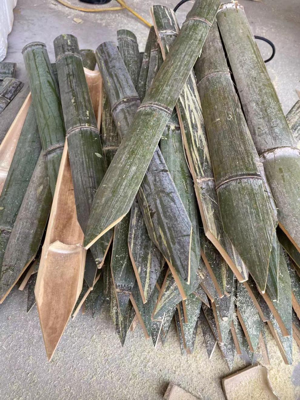 工地放样用竹片桩工程测量竹桩尖头毛竹片篱笆竹桩测绘竹片毛竹桩5