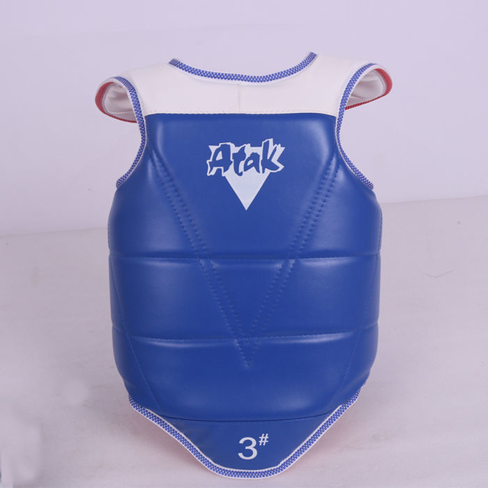 跆拳道护胸训练实战比赛专用护胸成人童单独护胸加厚散打拳击护甲