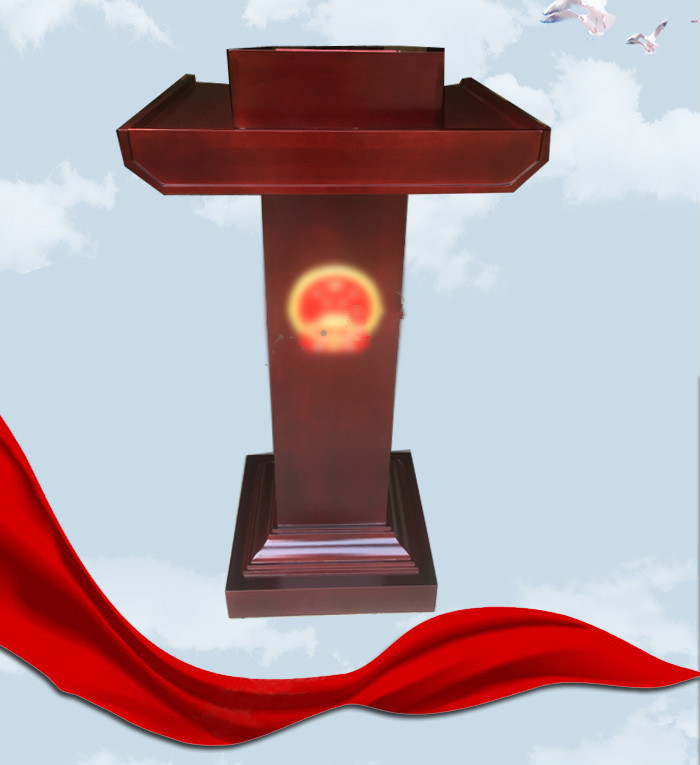 实木宪法宣誓台 人大宣誓台单位讲台宣誓台入职讲台 ausda 浅灰色【图