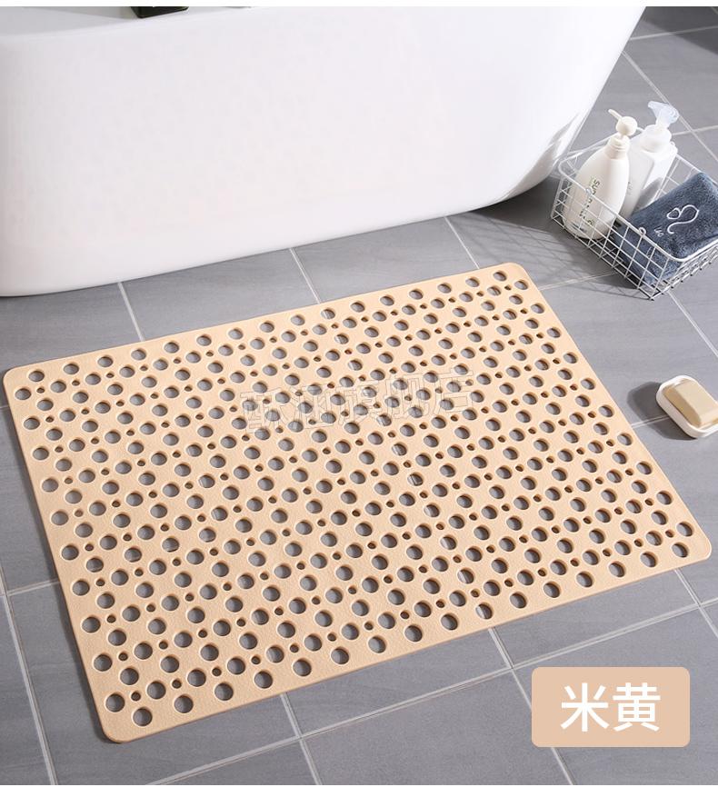 浴池防滑垫大号镂空网格浴室垫隔水老人防摔地垫浴池卫生间淋浴洗澡浴