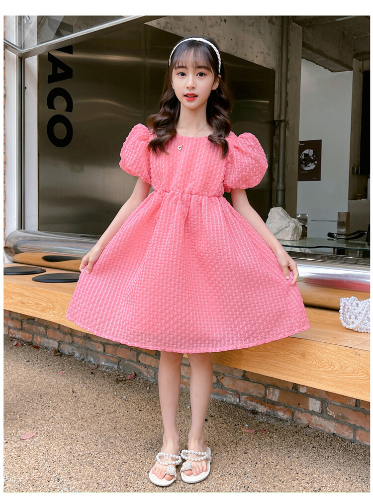 荷棠梦儿童连衣裙6小女孩的裙子4一5岁小公主裙8新款2022新款女孩裙子