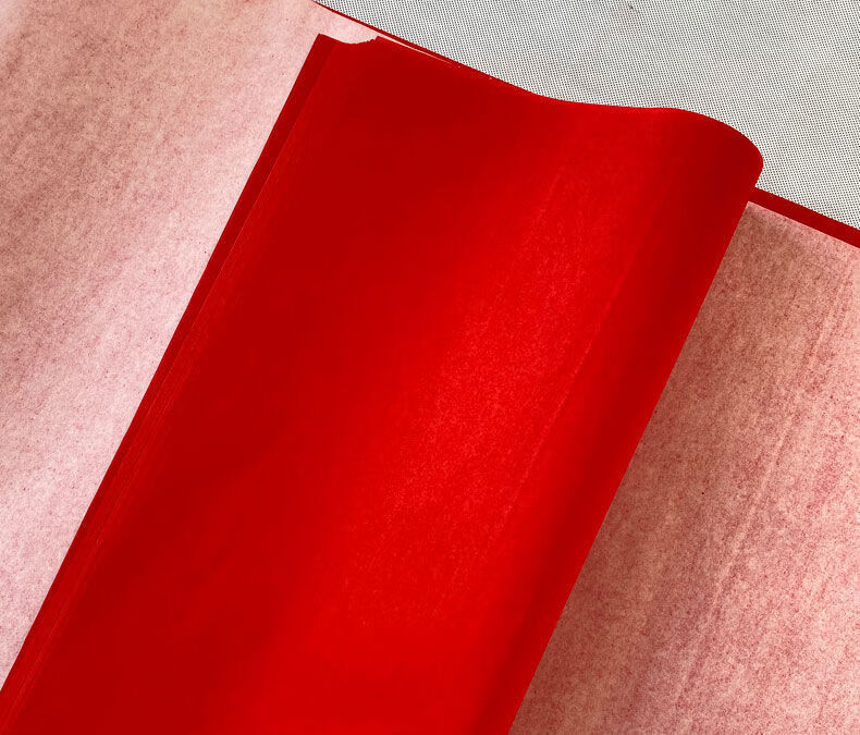 红纸大张单面红宣纸加厚大红剪纸窗花刻纸半熟书法对联专用纸婚庆庆典