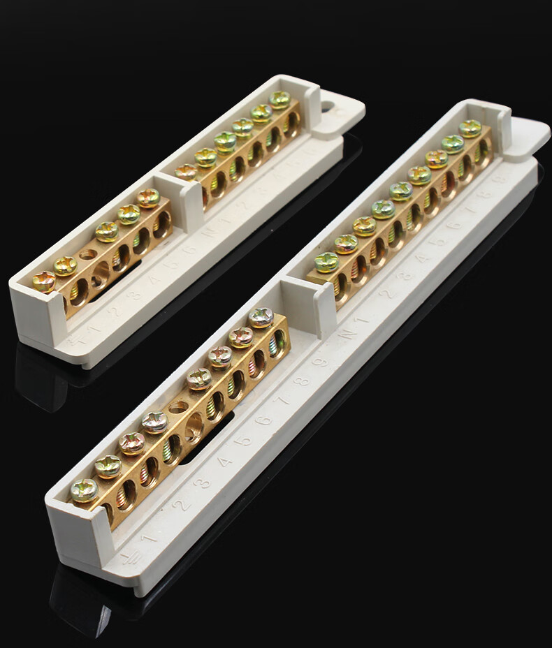 零地排接线端子零地线端子配电箱排零线火线电箱接线排99