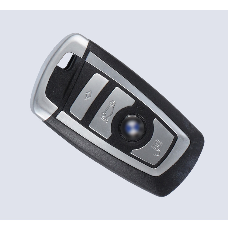 宝马蒂兰博奔驰奥迪保时豪车钥匙模型捷保时婕718带芯片扣免费开齿