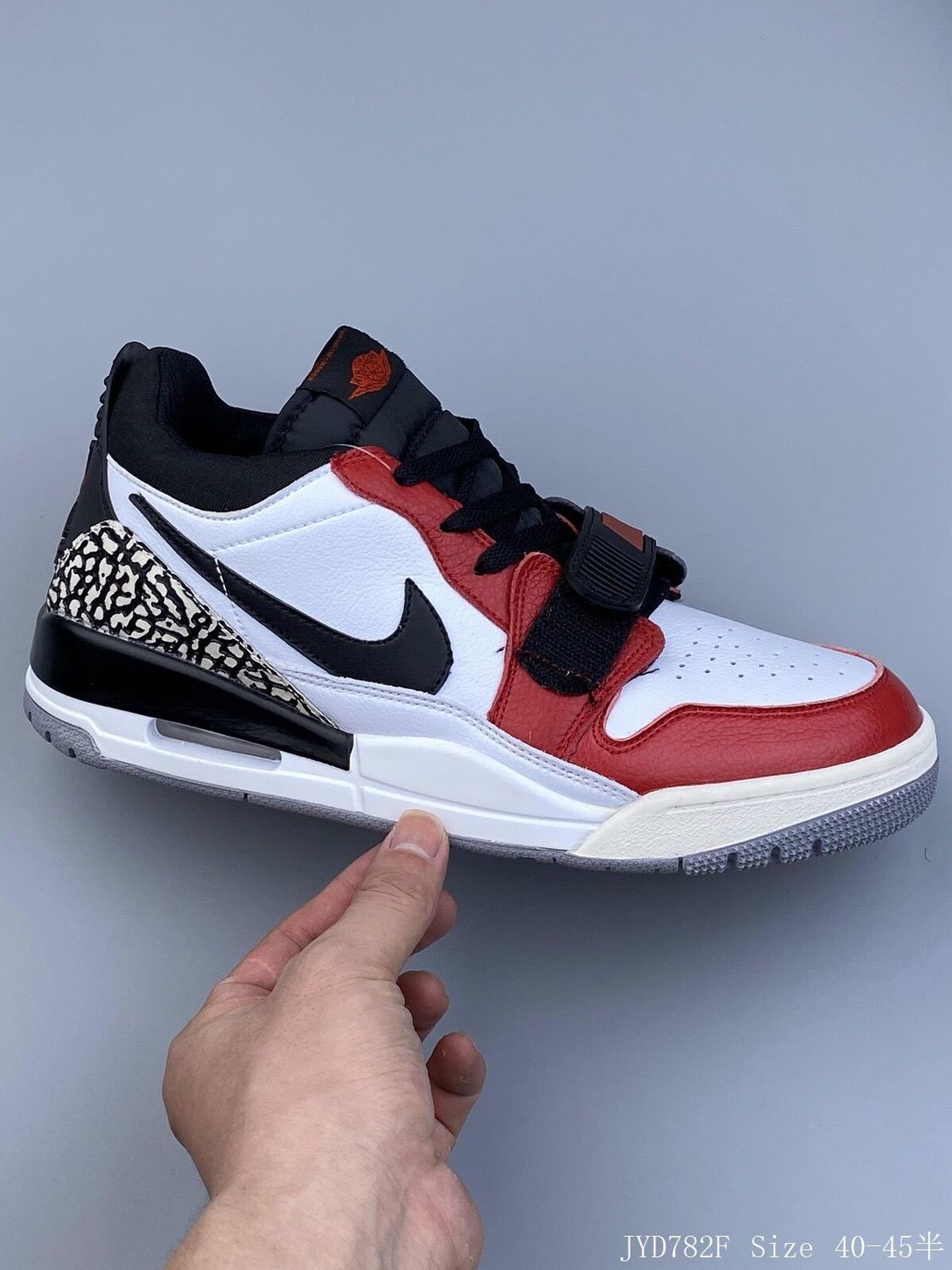 【官方旗舰店】air 312 aj312 low白水泥 白灰爆裂纹湖人芝加哥篮球鞋