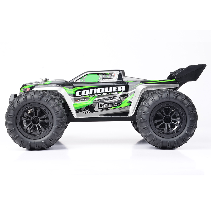 遥控皮卡车大脚车四驱1/16有刷模型越野短卡车全套到手玩rtr jt-16101