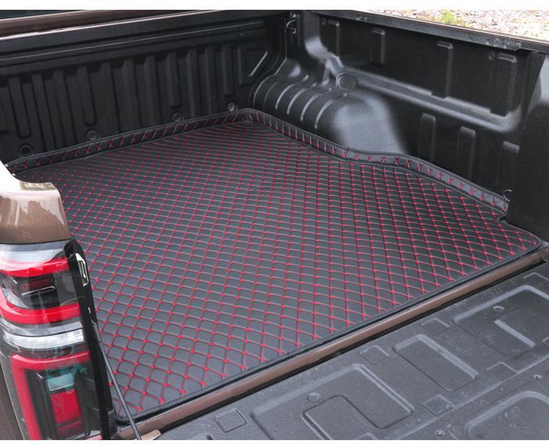 长城炮货箱宝长城炮皮革后备箱垫货箱宝长城炮皮卡改装专用后备箱垫尾