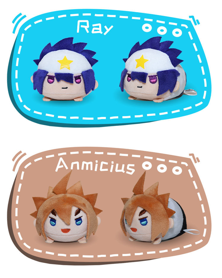 七创社凹凸世界q版毛绒公仔玩具趴趴软萌角色玩偶雷狮趴趴玩偶