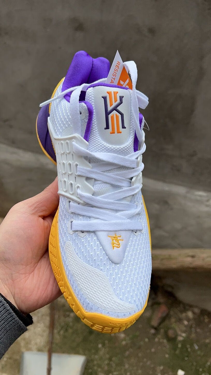 旗舰官方同款高版本欧文2代篮球鞋low气垫纯原珊迪彩条实战耐磨透气