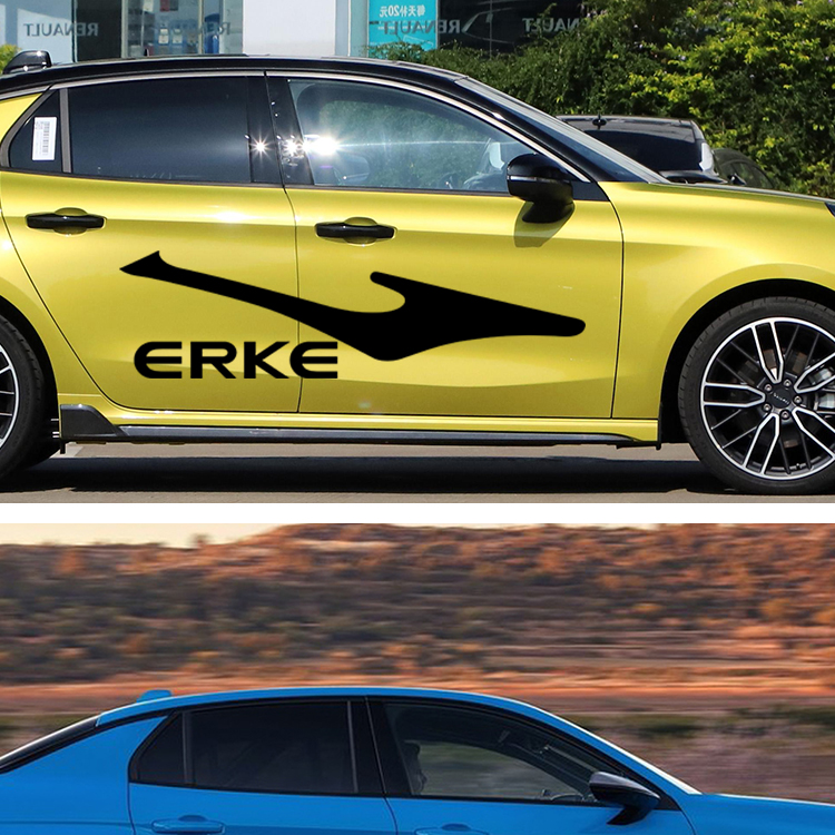 鸿星尔克车贴tobe no1抖音同款个性遮挡车身划痕装饰电动摩托车改装网