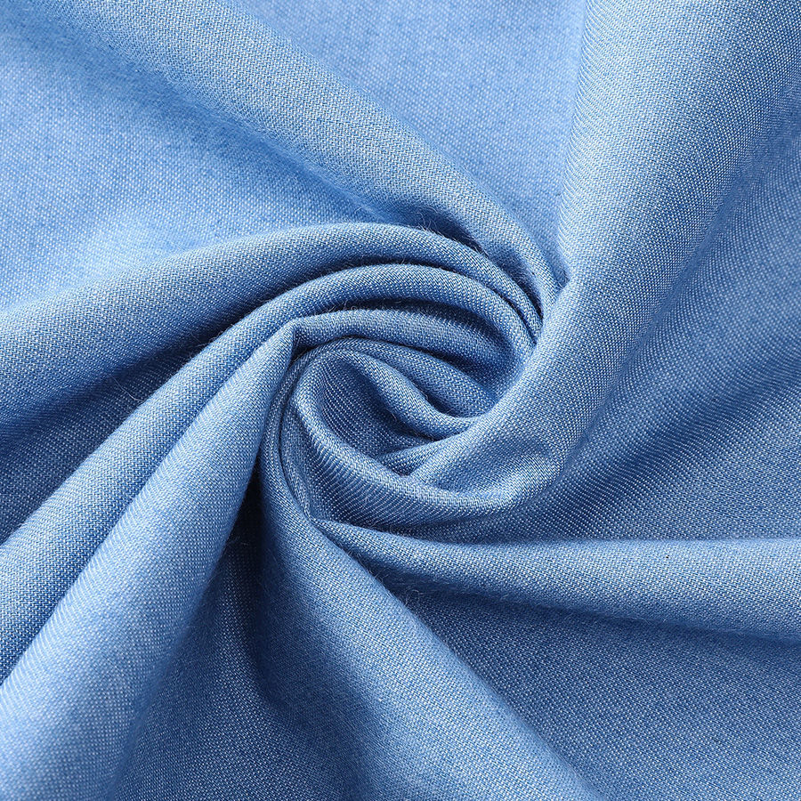 牛仔布料加厚纯棉水洗裤子连衣裙外套衬衫服装diy面料批发全棉薄款