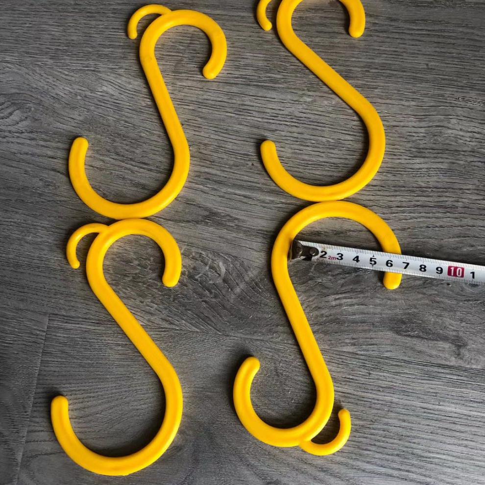 电缆挂钩s弯钩s型电缆线挂钩s电线挂钩架子管绝缘钩塑料钩子绝缘挂钩