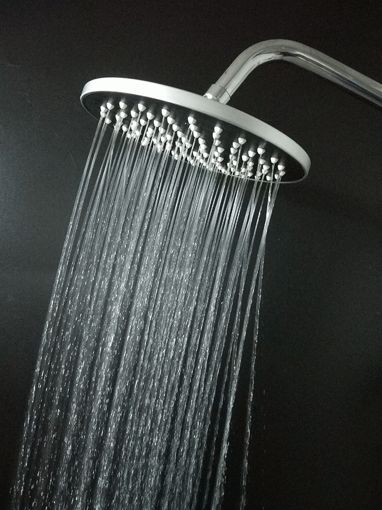浴室淋浴花洒宿舍宾馆酒店洗浴池澡堂顶喷塑料喷头节水增压小吊头k款