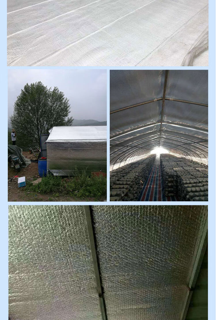 屋顶隔热膜楼顶铝箔气泡膜彩钢阳光房大棚遮挡防晒膜防水保温材料2米