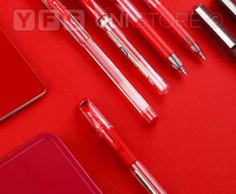 5红笔教师考试批改专用签字笔老师改作业 153·红色5支装(1.