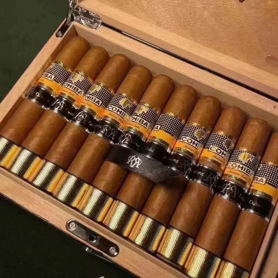 【京选新品】进口王冠雪咖20支纯手工浓香型正宗古巴雪茄茶雪茄嘴 款2