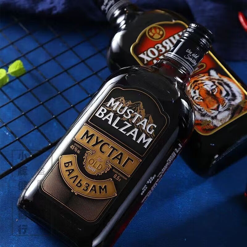 可钦虎酒俄罗斯原装进口虎酒阿穆尔小虎酒熊酒鹿酒配制滋补酒500ml鹿