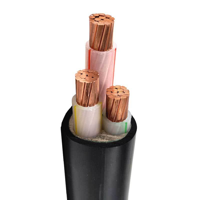国标yjv345芯101625357095120平方铜芯电力工程户外防水硬线2芯16平方
