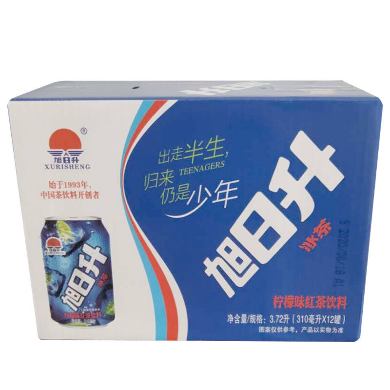 旭日升冰茶果味凉茶饮料饮品ml儿时的甜味 旭日升冰茶饮料310/12罐