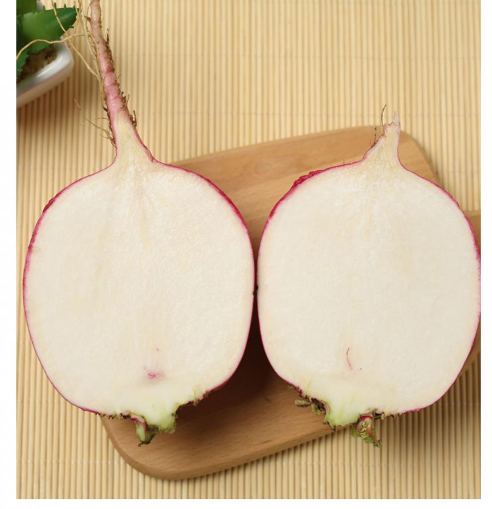 东北大红萝卜红皮白心大红袍圆萝卜新鲜农家甜脆生吃5斤