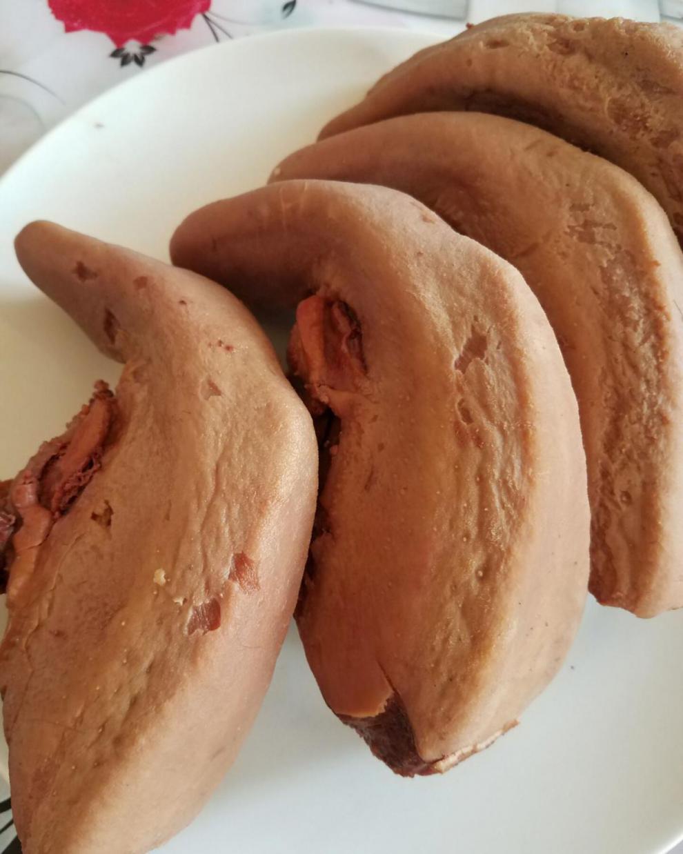 新鲜卤煮驴舌头驴口条五香驴舌头驴杂驴头肉驴肉二斤五香口条二斤韵达