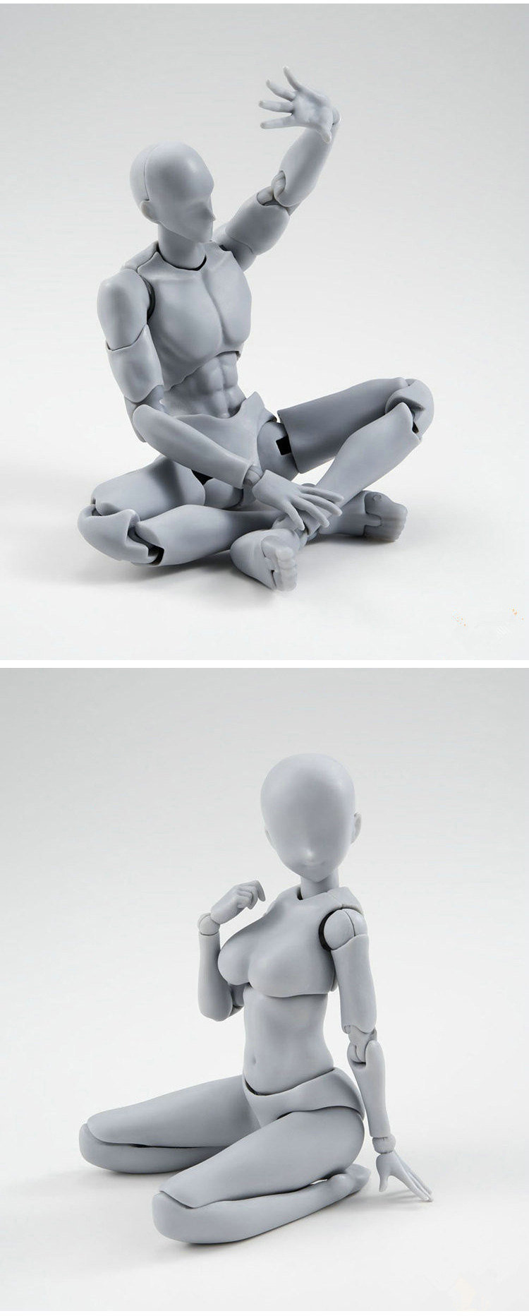 pofi无限人偶 素体人体模型关节可动男女人偶系列美术素描绘画写生