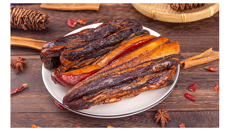 香港元朗荣华家乡腊肠广式腊肠广东甜味腊味煲仔正宗广味 广式腊肉