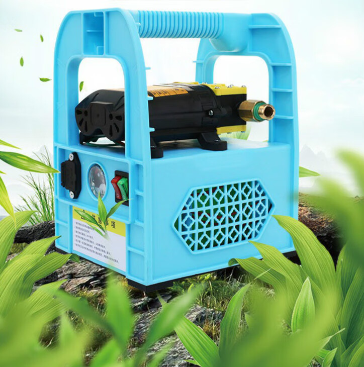 小型充电式抽水泵浇水农用浇地抽水机灌溉浇菜家用田园浇水机浩驰12ah