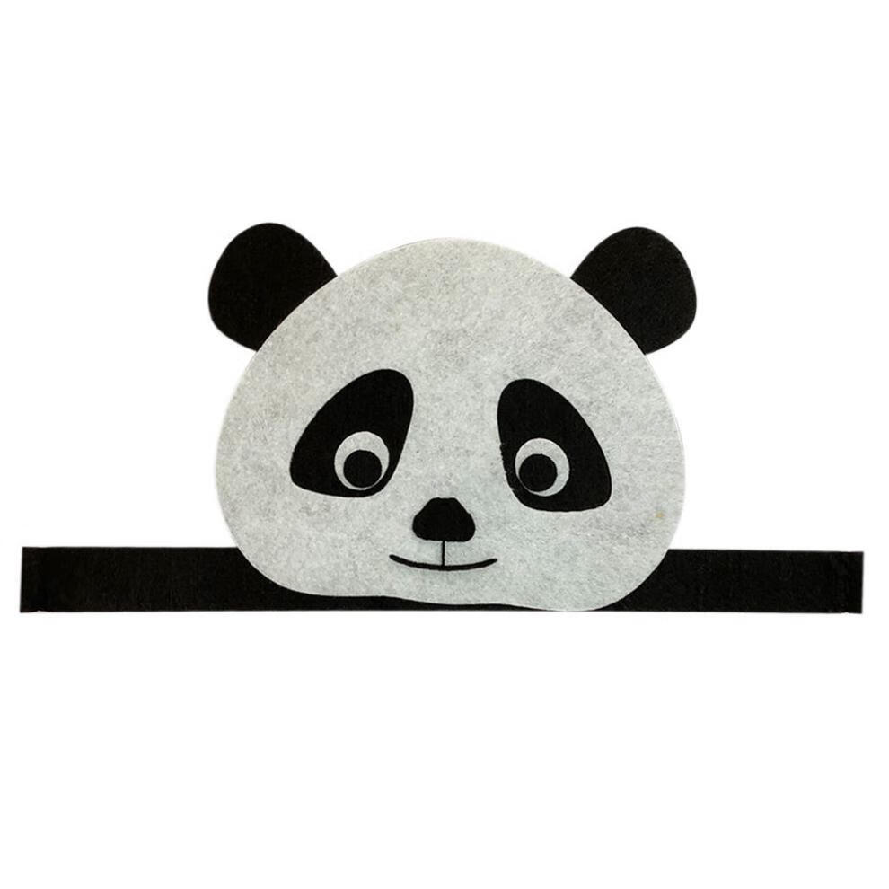 徳梵蒂 儿童老虎头饰手工儿童动物狐狸猴子熊猫兔子鹿大象老虎幼儿园