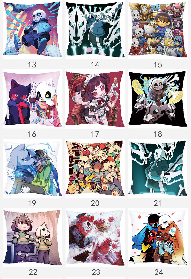 2022新版传说之下玩偶传说之下sans周边抱枕undertale来图定制玩偶