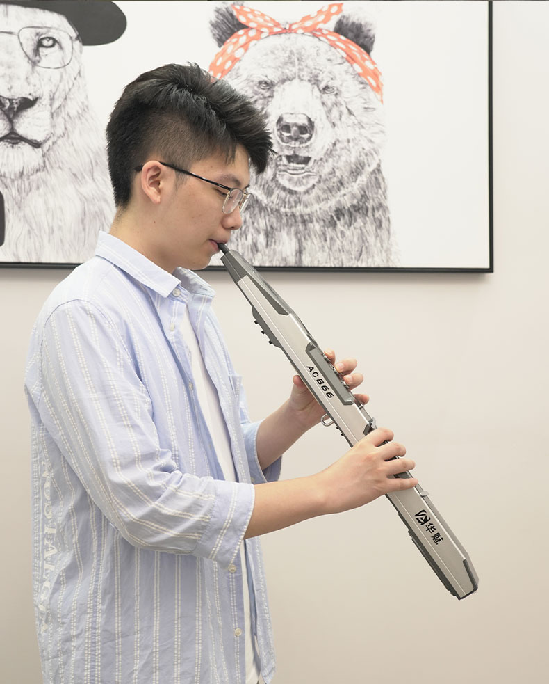 华魅奥合畅ac866电吹管乐器罗兰雅佳电萨克斯卓恩电子吹管乐定制款