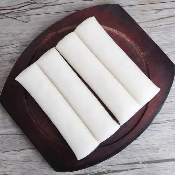 浙江宁波特产慈溪手工水磨年糕米芝缘水晶年糕煮炒400g袋全国三包米芝