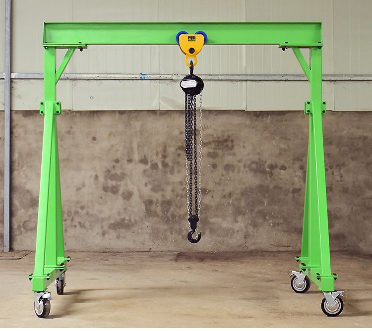 派诺特小型移动龙门架工字钢吊架龙门起重机提升机吨微型龙门吊升降